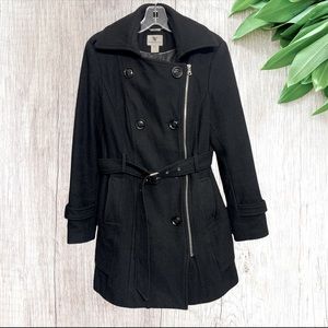 Worthington Peacoat Black Coat